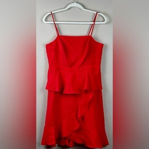 COLLECTIVE CONCEPTS red mini dress size M
